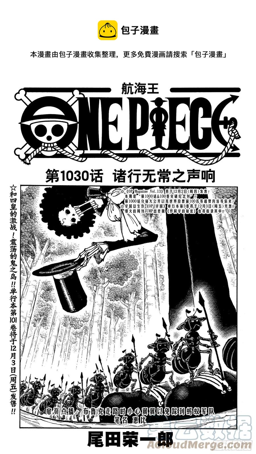航海王韩漫全集-第1030话 诸行无常之声响无删减无遮挡章节图片 