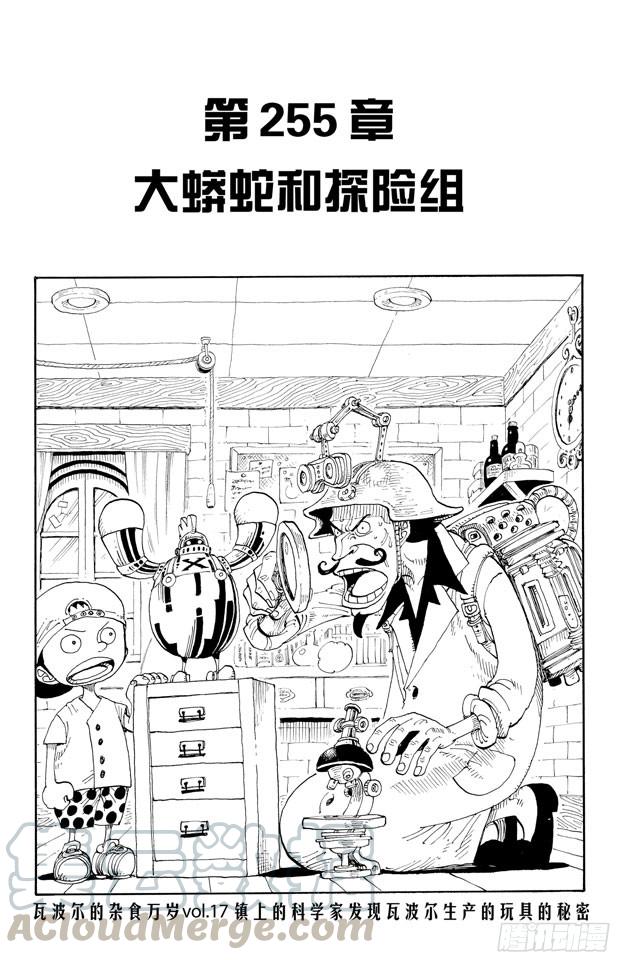航海王韩漫全集-第255话 大蟒蛇和探险组无删减无遮挡章节图片 