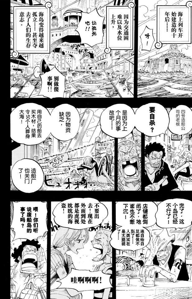 航海王韩漫全集-第354话 海上列车无删减无遮挡章节图片 
