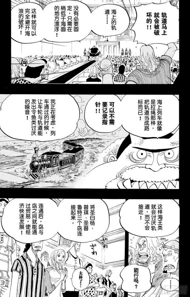 航海王韩漫全集-第354话 海上列车无删减无遮挡章节图片 