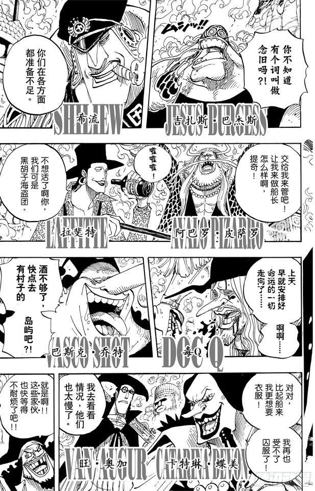 航海王韩漫全集-第595话 宣誓无删减无遮挡章节图片 
