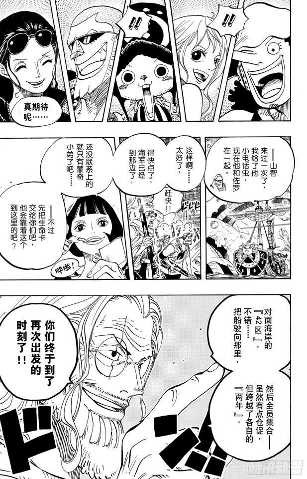 航海王韩漫全集-第600话 再次出发之岛无删减无遮挡章节图片 