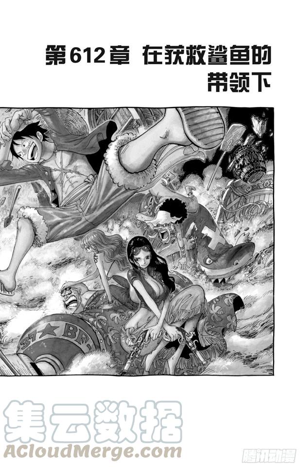 航海王韩漫全集-第612话 在获救鲨鱼的带领下无删减无遮挡章节图片 