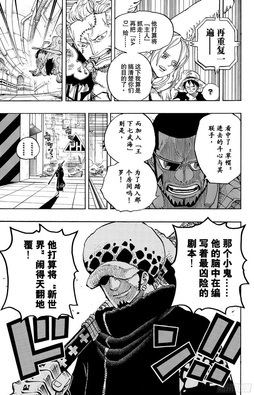 航海王韩漫全集-第681话 路飞vs.M（主人）无删减无遮挡章节图片 
