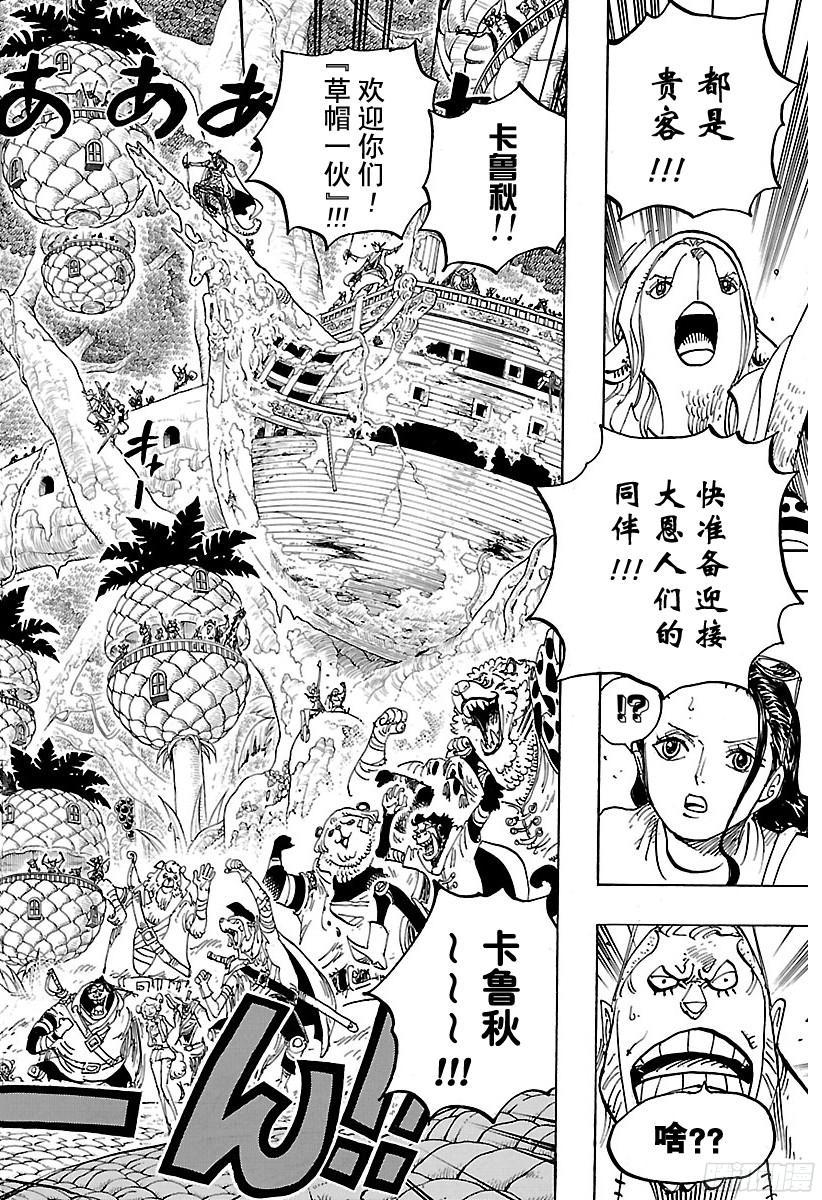 航海王韩漫全集-第805话 水貂族无删减无遮挡章节图片 