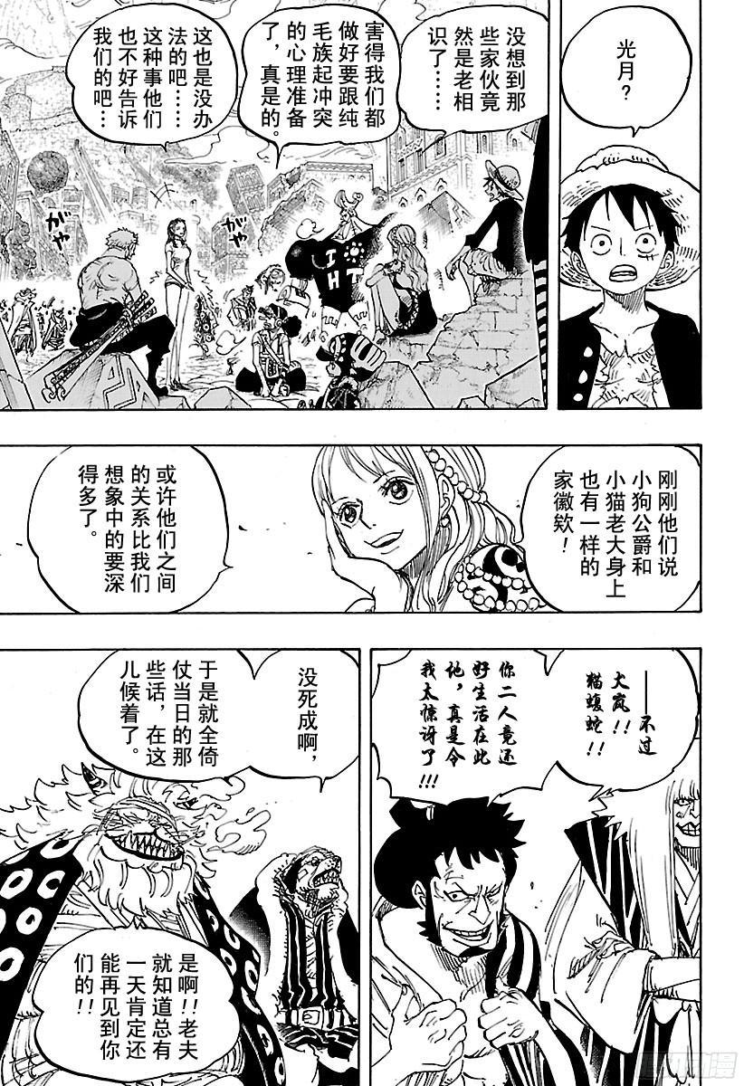 航海王韩漫全集-第816话 犬 VS猫无删减无遮挡章节图片 