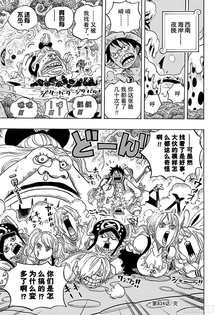 航海王韩漫全集-第834话 我的梦想无删减无遮挡章节图片 