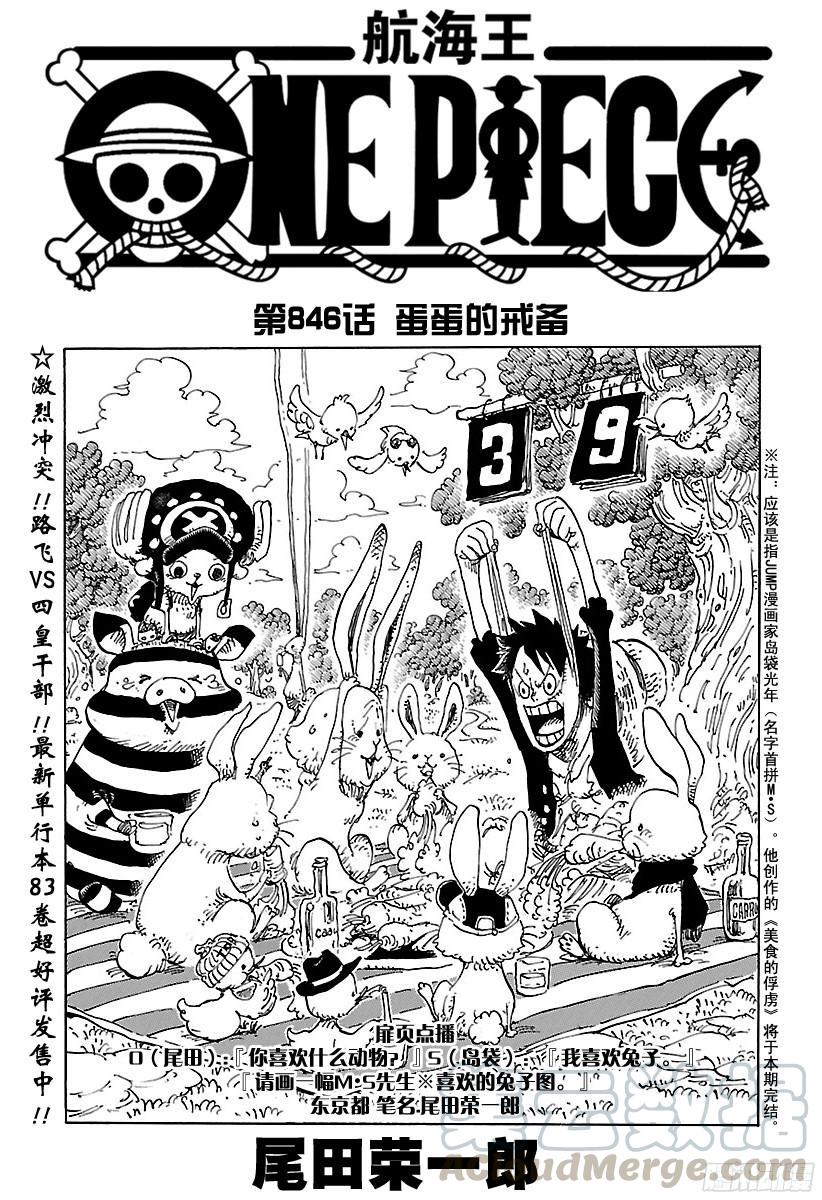 航海王韩漫全集-第846话 蛋蛋的戒备无删减无遮挡章节图片 