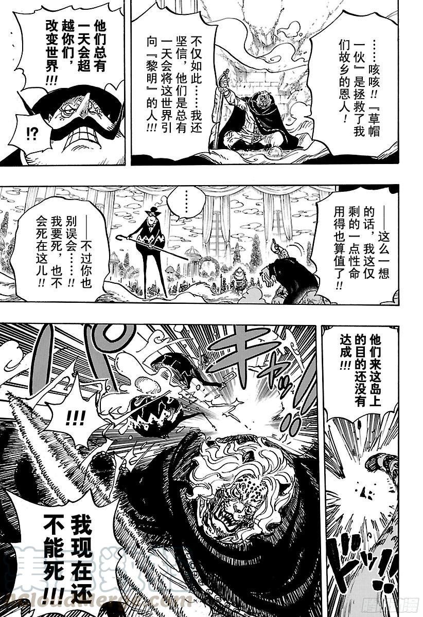 航海王韩漫全集-第850话 一道光无删减无遮挡章节图片 