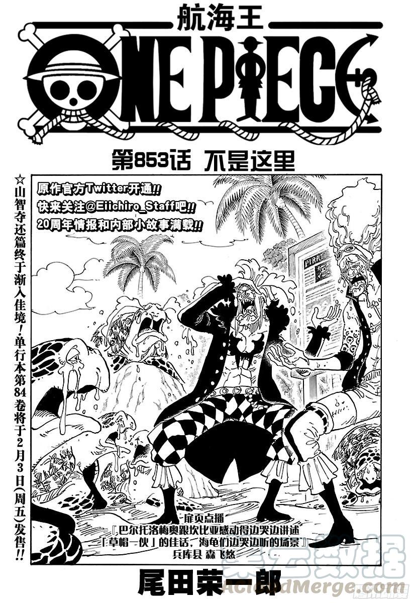 航海王韩漫全集-第853话 不是这里无删减无遮挡章节图片 