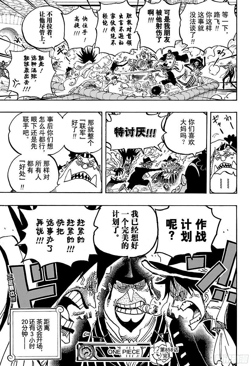 航海王韩漫全集-第858话 会议无删减无遮挡章节图片 