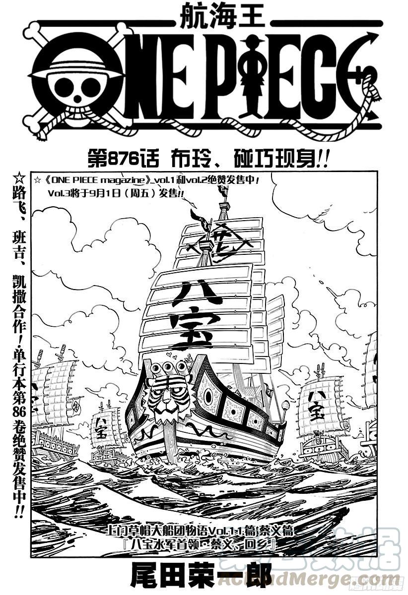 航海王韩漫全集-第876话 布玲、碰巧现身！！无删减无遮挡章节图片 