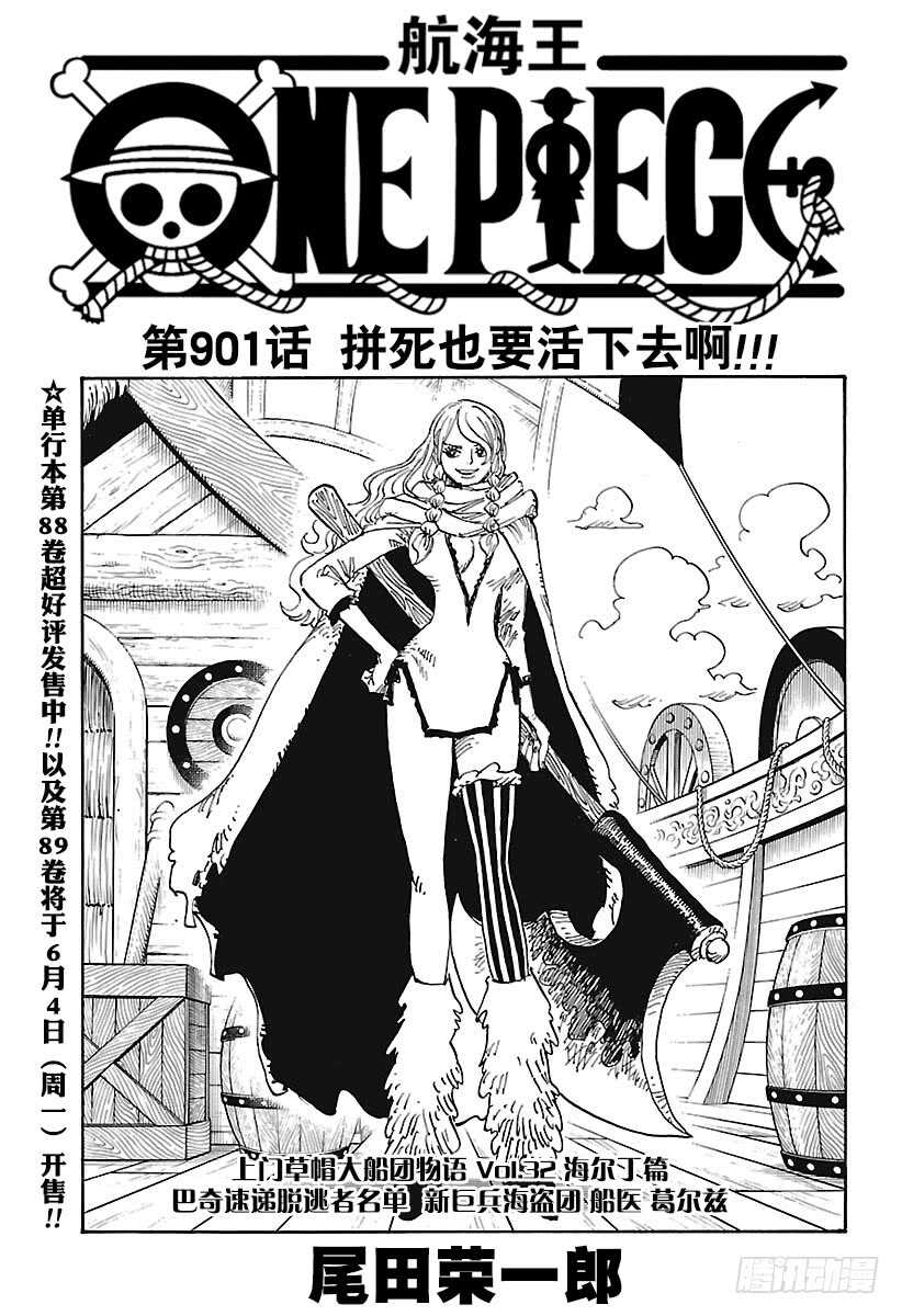 航海王韩漫全集-第901话 拼死也要活下去啊！无删减无遮挡章节图片 