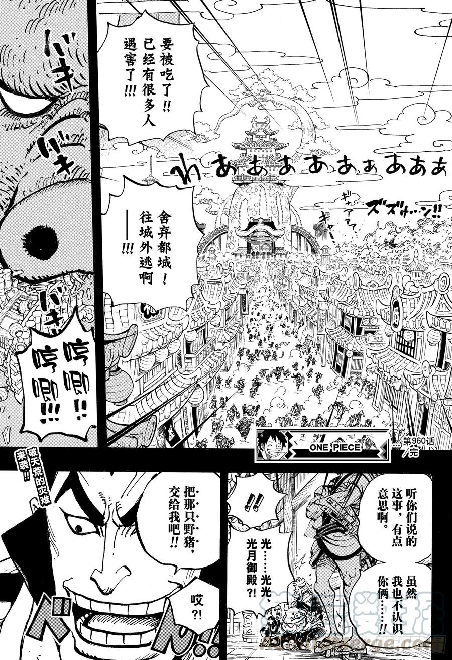 航海王韩漫全集-第960话 光月御殿登场无删减无遮挡章节图片 