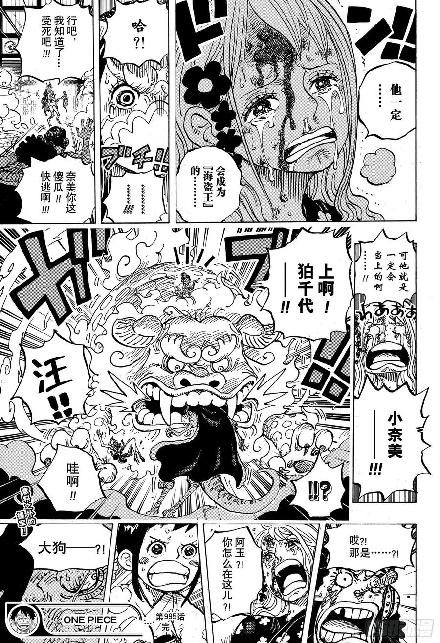 航海王韩漫全集-第995话 女忍者的誓言无删减无遮挡章节图片 