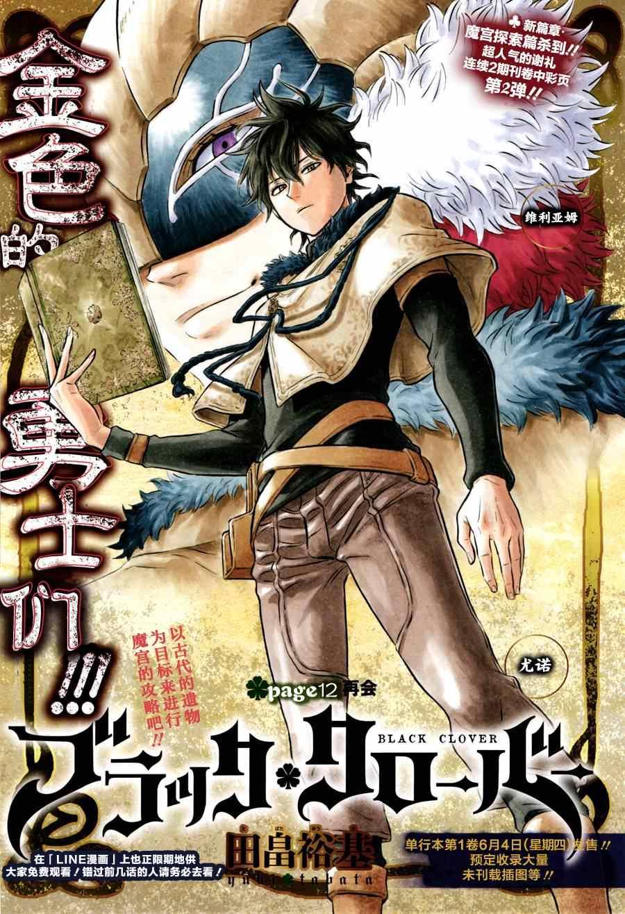 黑色四叶草韩漫全集-第12话无删减无遮挡章节图片 