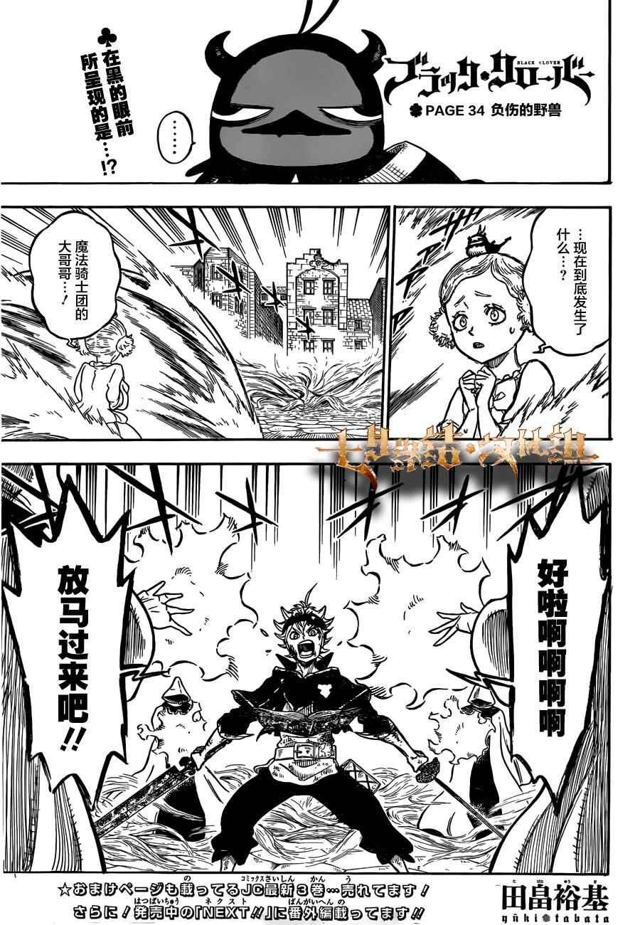 黑色四叶草韩漫全集-第34话无删减无遮挡章节图片 