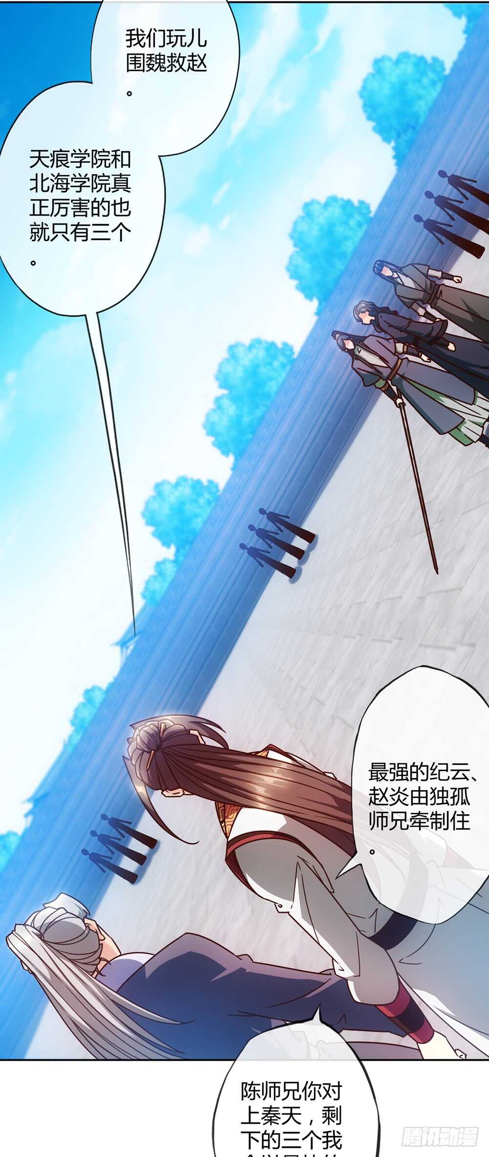 鸿天神尊韩漫全集-第60话：正式比赛开始！无删减无遮挡章节图片 