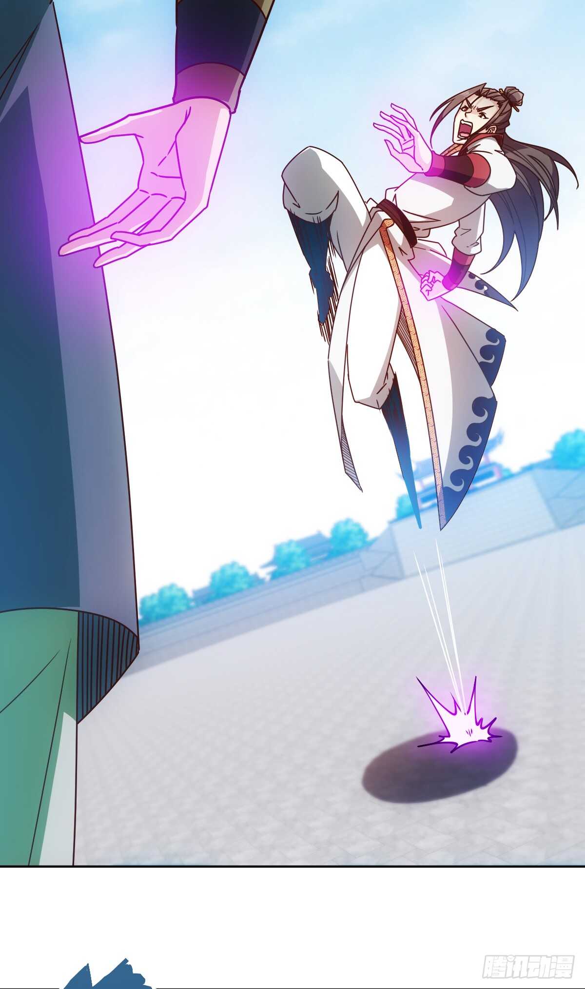 鸿天神尊韩漫全集-第75话：吃我一拳~无删减无遮挡章节图片 