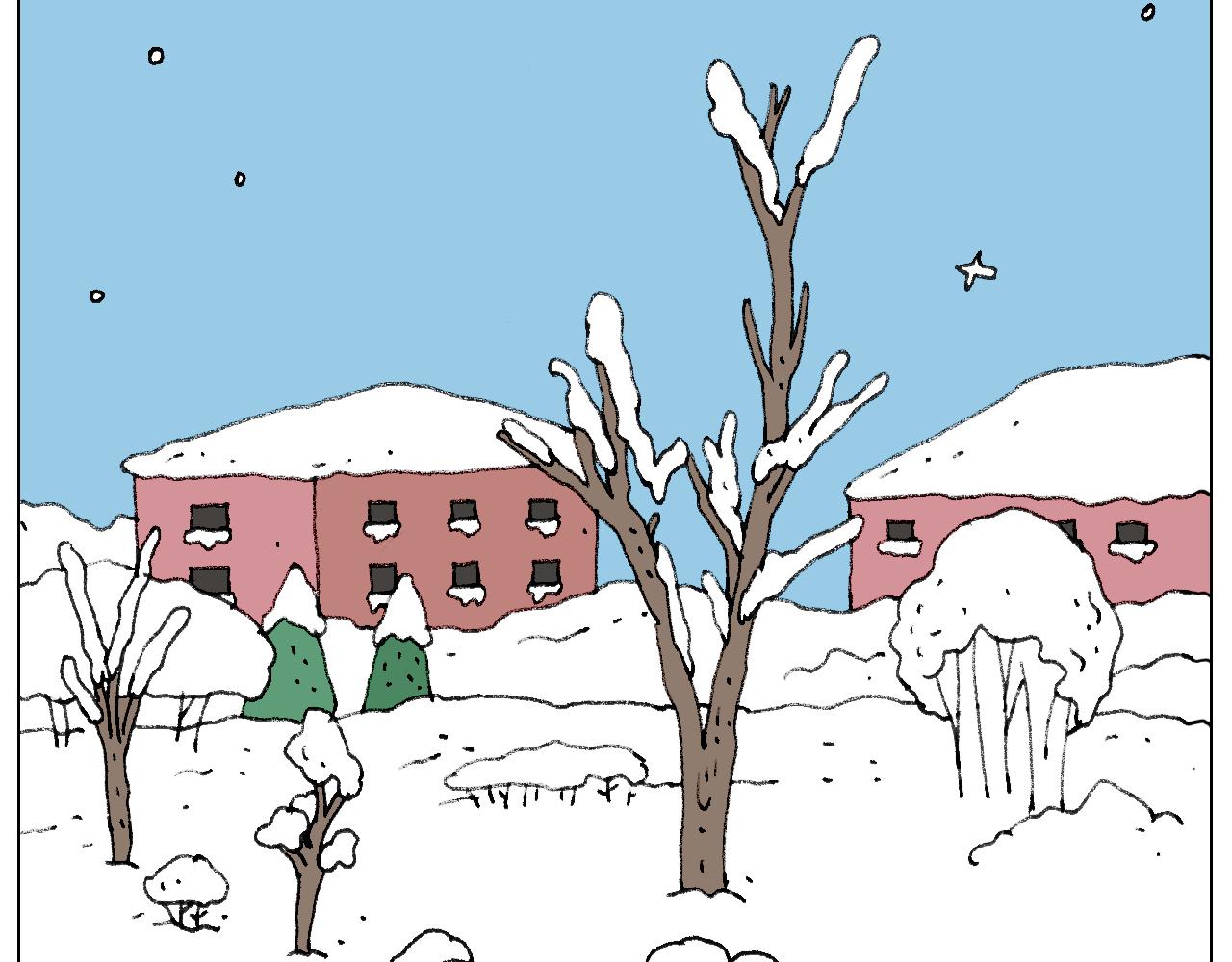 叫我森先生韩漫全集-打雪仗无删减无遮挡章节图片 