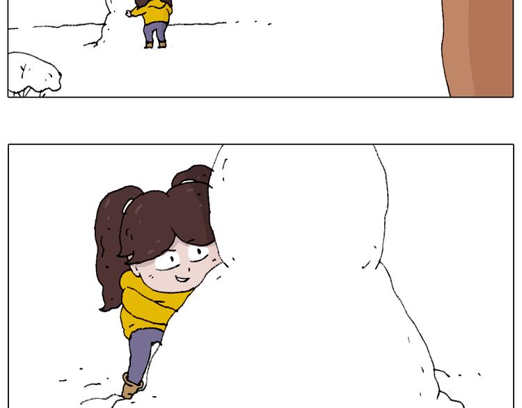 叫我森先生韩漫全集-打雪仗无删减无遮挡章节图片 
