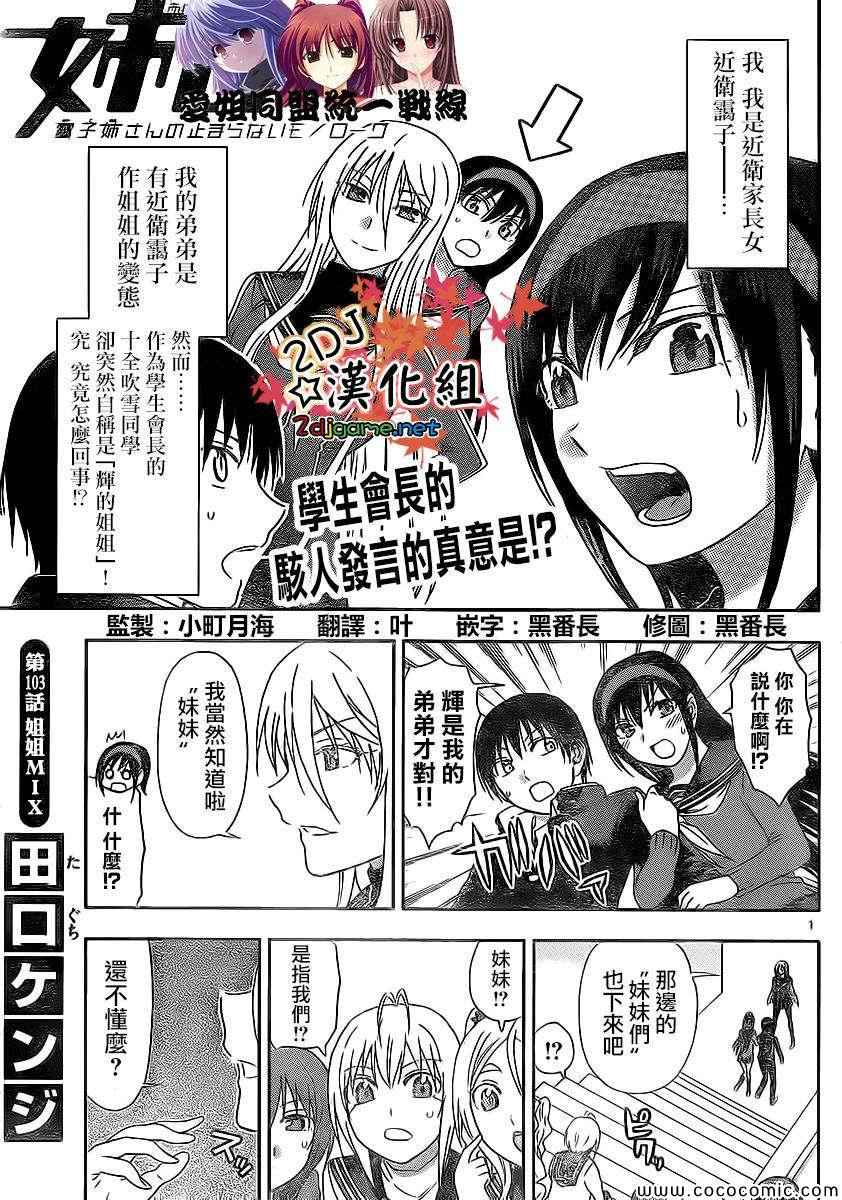 姐姐的妄想日记韩漫全集-第103话 姐姐MIX无删减无遮挡章节图片 