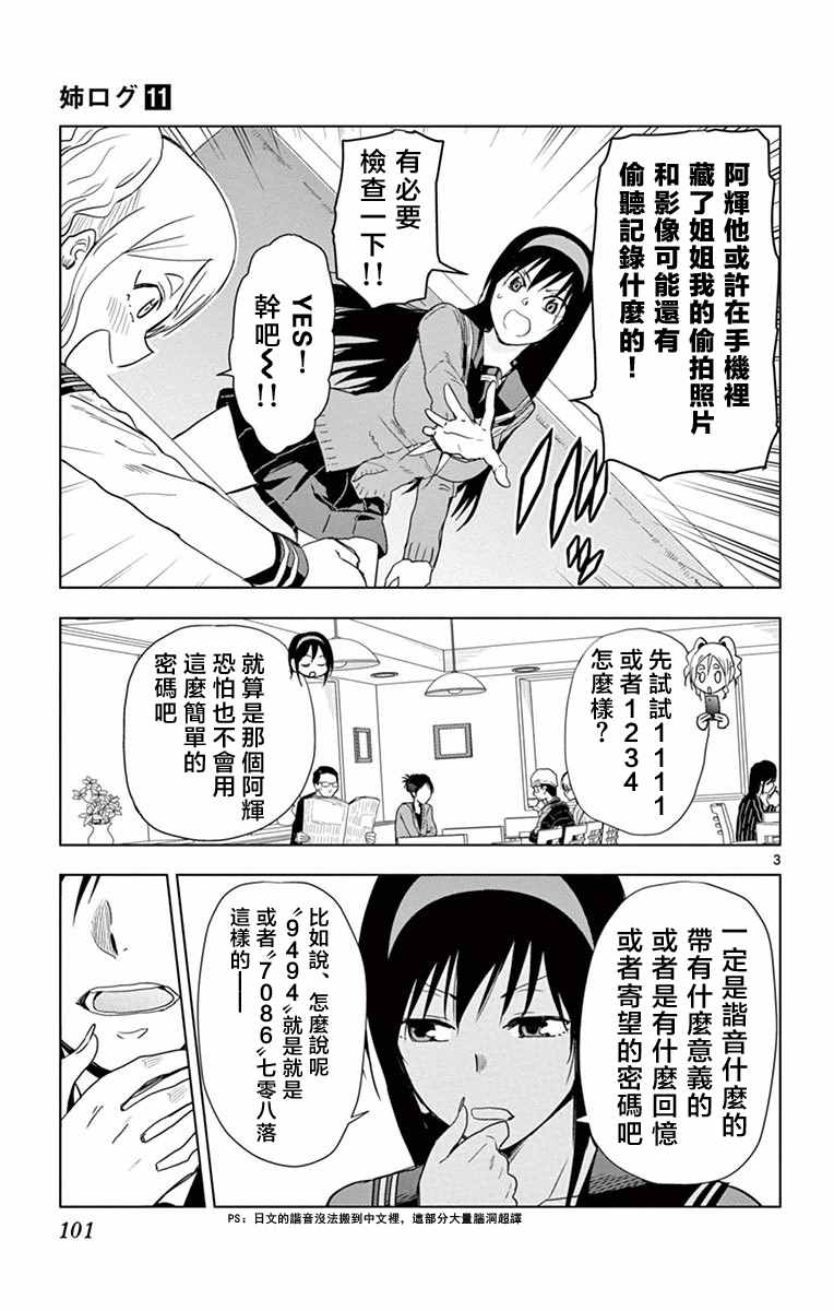 姐姐的妄想日记韩漫全集-第267话 阿姐与密码无删减无遮挡章节图片 