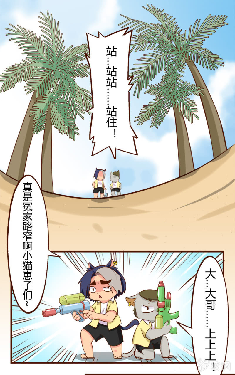 京剧猫喵日常韩漫全集-海边！泳装盛宴 下无删减无遮挡章节图片 