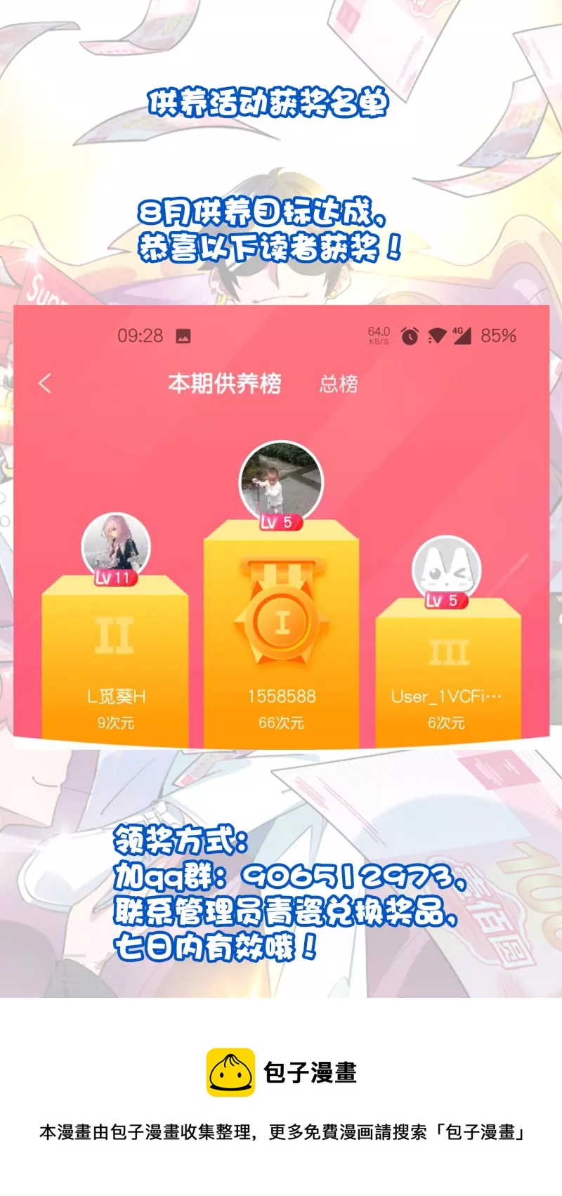 今天开始当首富韩漫全集-供养活动获奖名单2无删减无遮挡章节图片 
