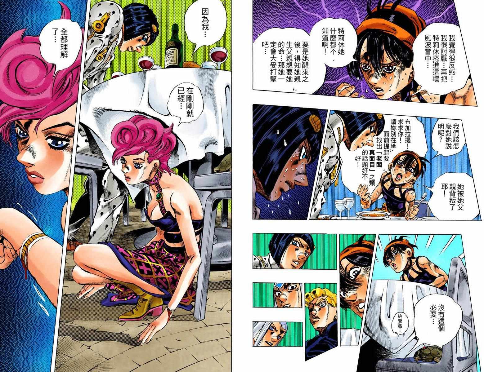 JOJO奇妙冒险韩漫全集-第5部10卷全彩无删减无遮挡章节图片 