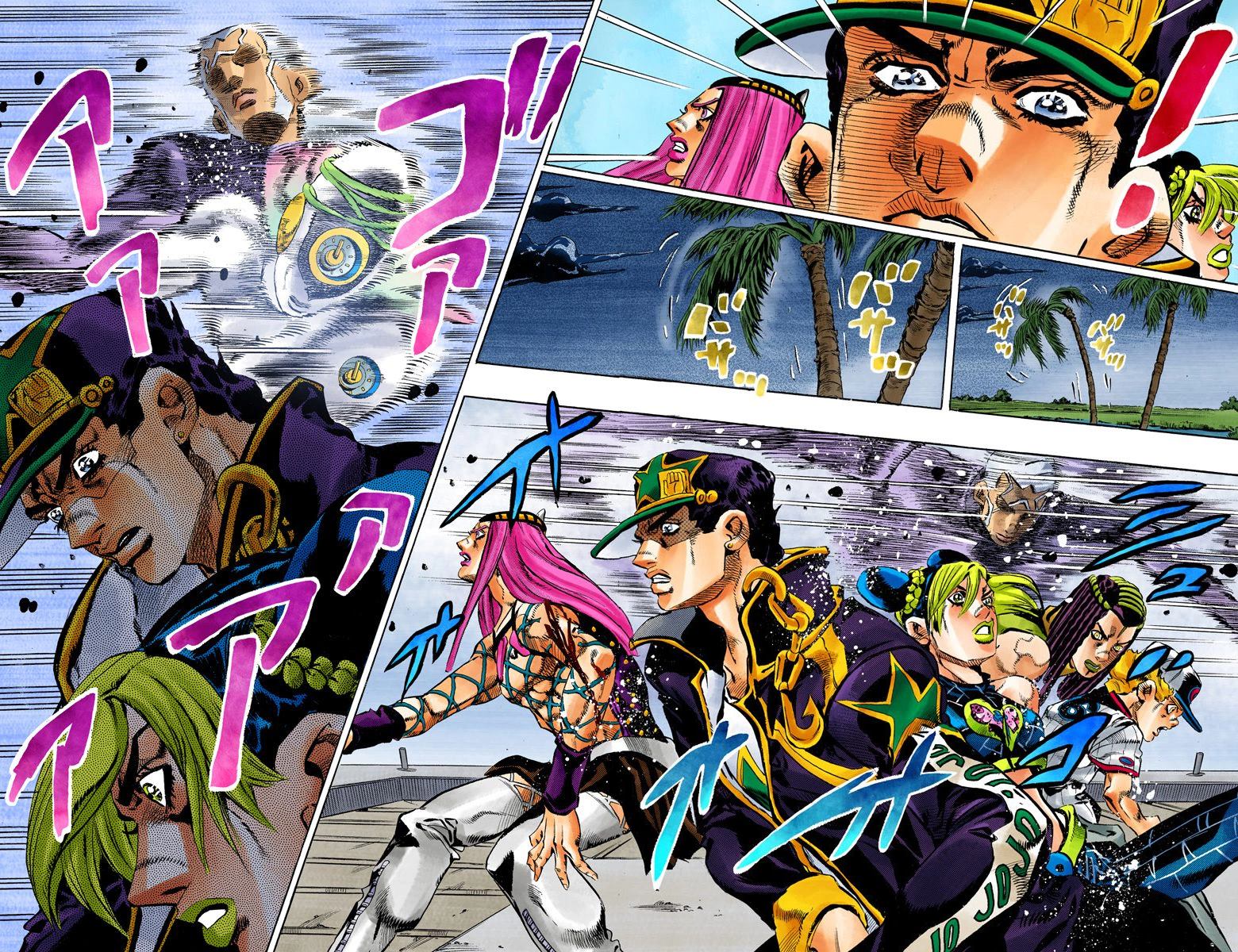 JOJO奇妙冒险韩漫全集-第6部17卷全彩无删减无遮挡章节图片 