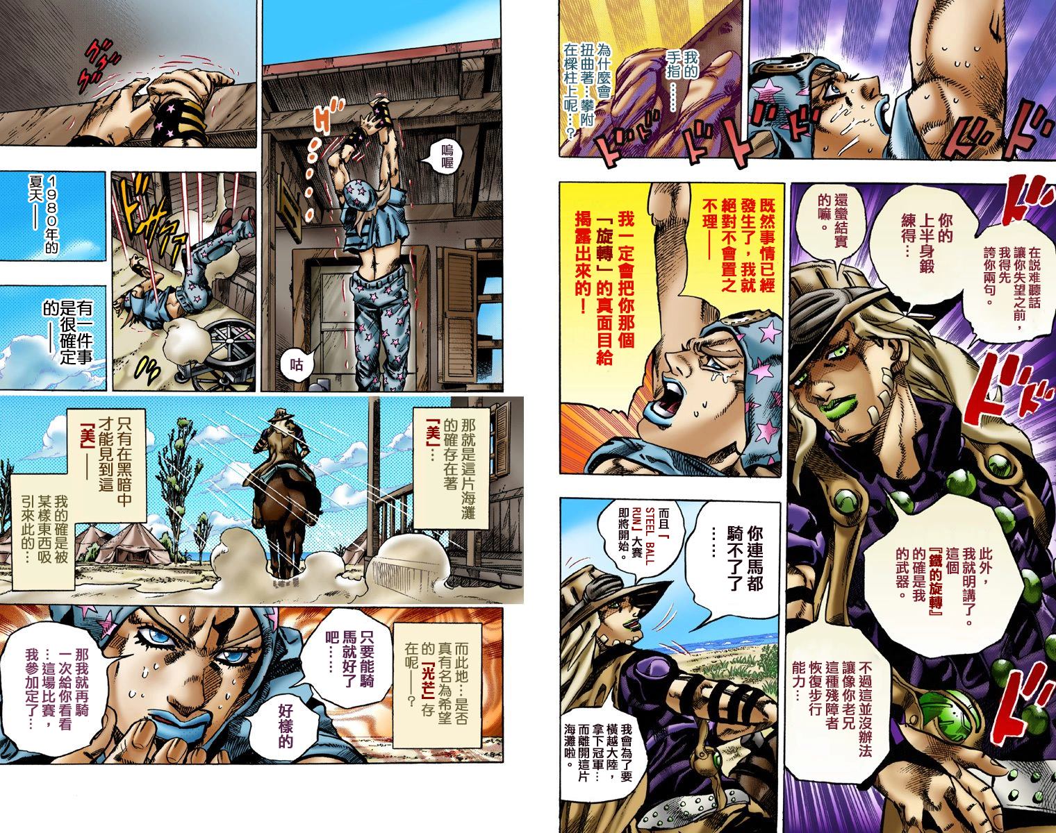 JOJO奇妙冒险韩漫全集-第7部1卷全彩无删减无遮挡章节图片 