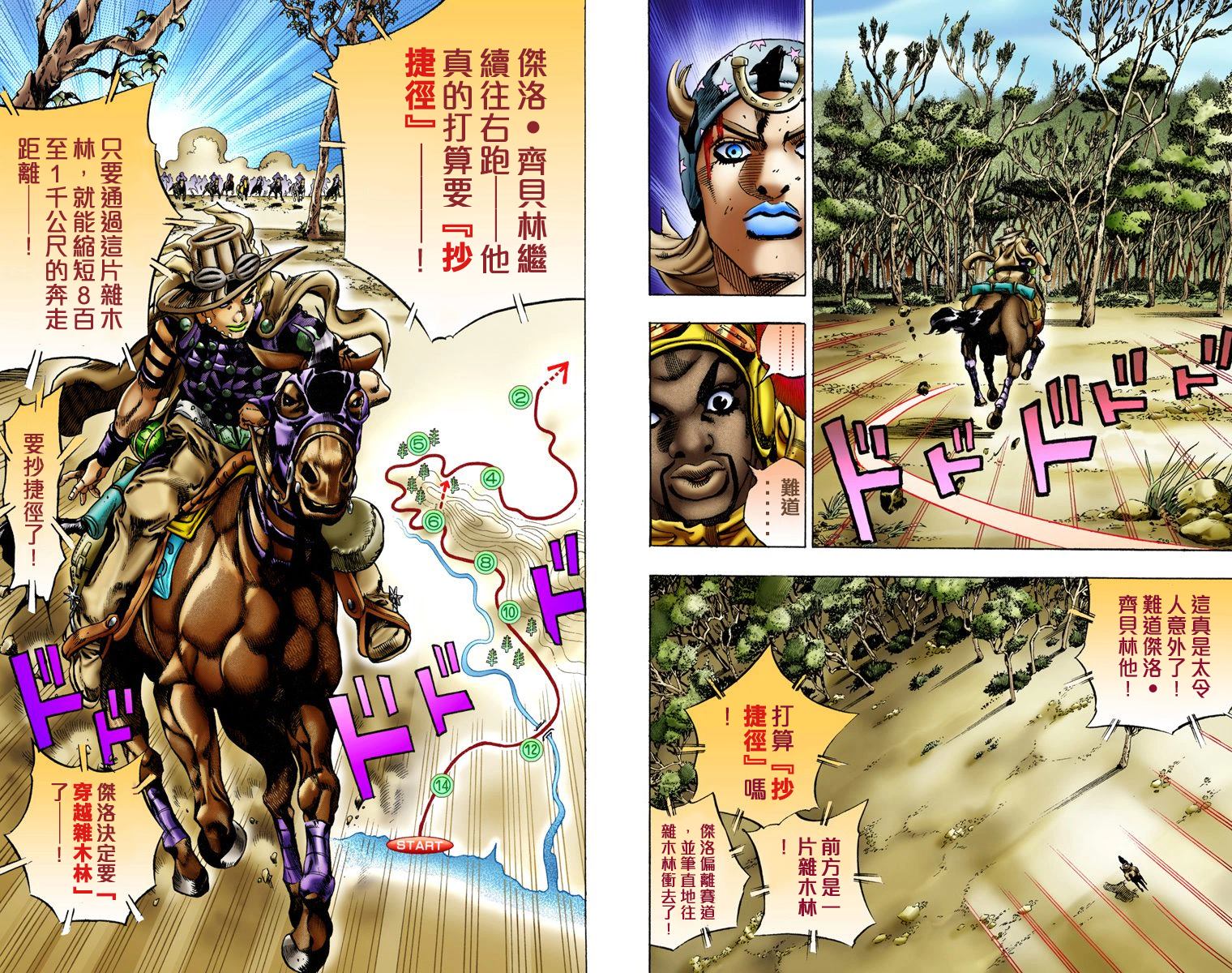 JOJO奇妙冒险韩漫全集-第7部2卷全彩无删减无遮挡章节图片 