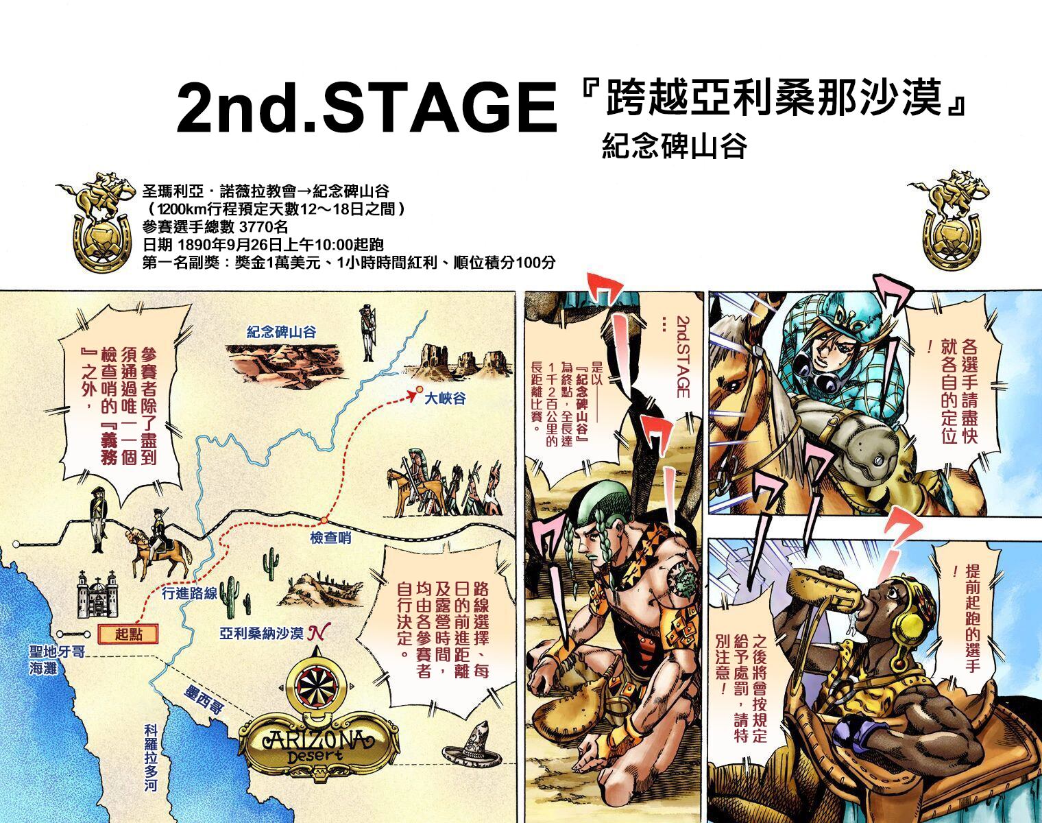 JOJO奇妙冒险韩漫全集-第7部3卷全彩无删减无遮挡章节图片 