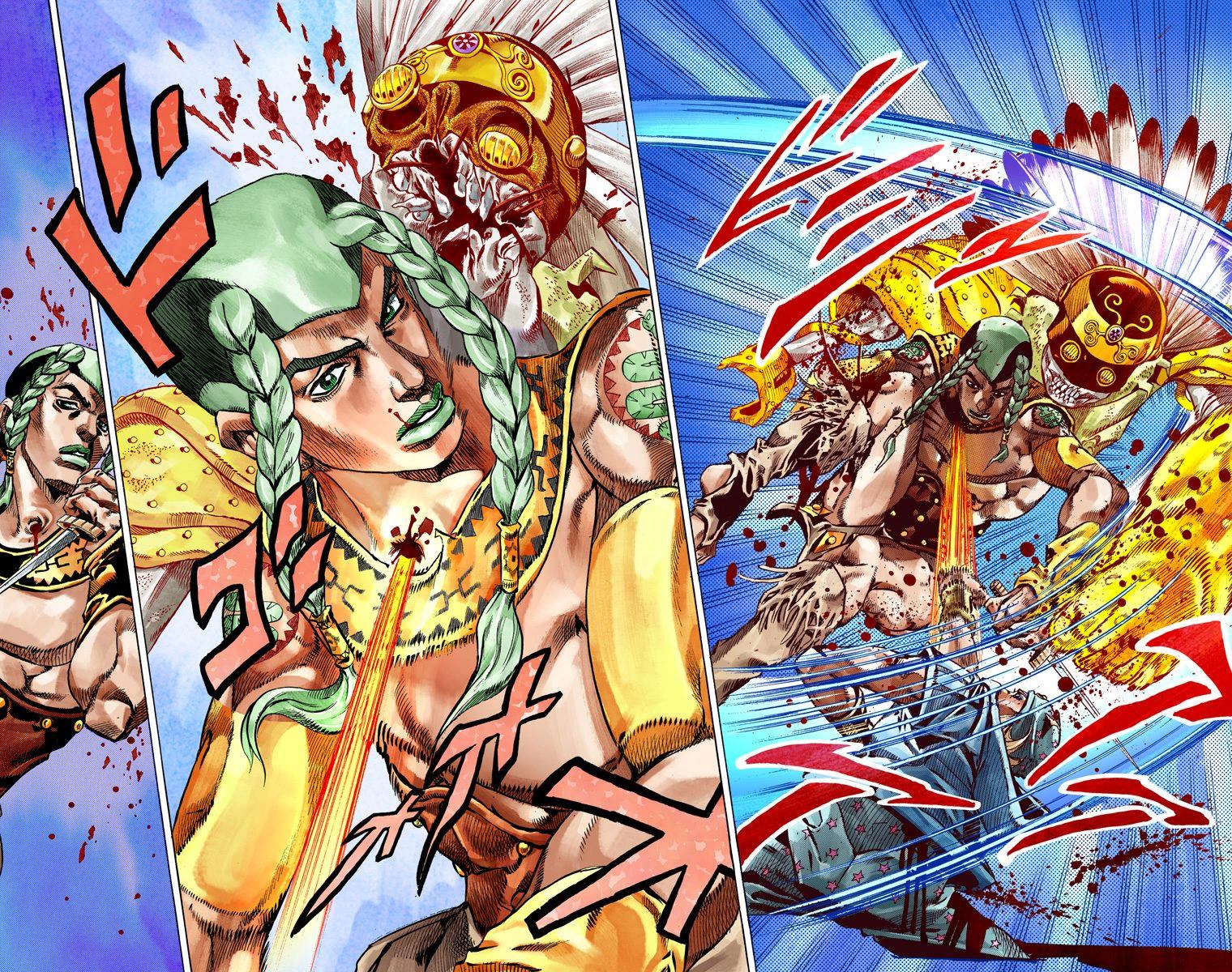 JOJO奇妙冒险韩漫全集-第7部11卷全彩无删减无遮挡章节图片 