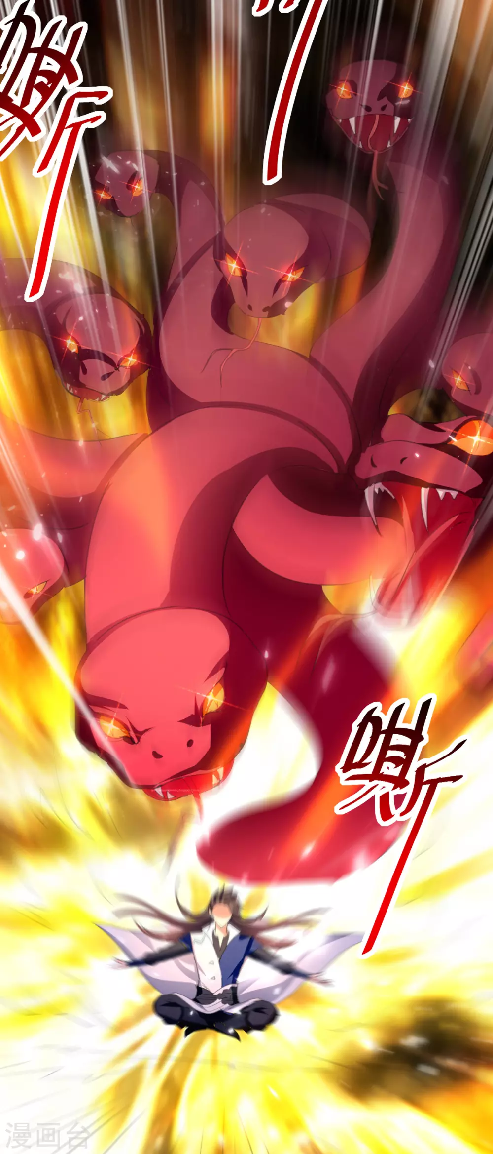 绝世武魂韩漫全集-第74话 武魂相柳无删减无遮挡章节图片 