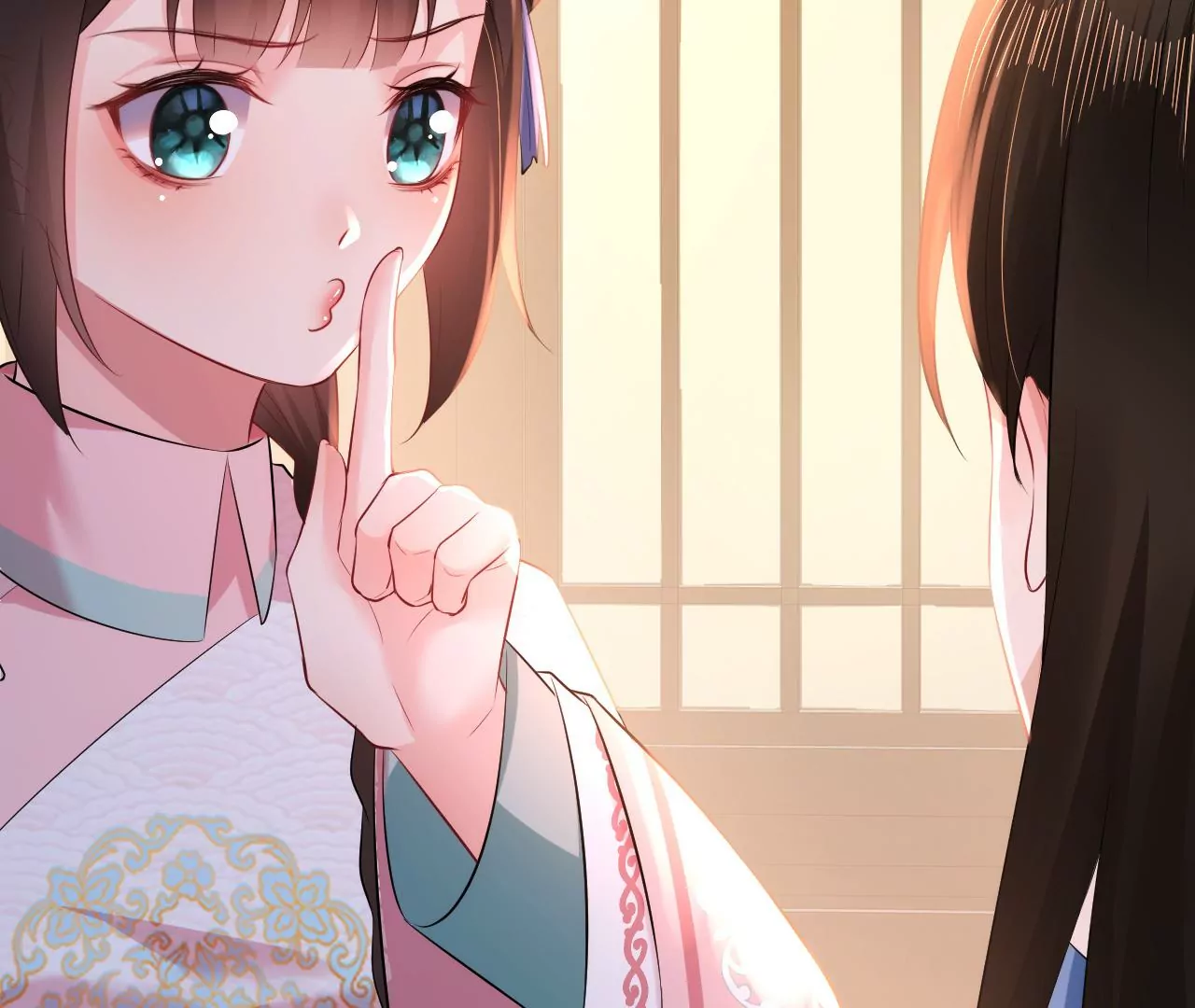 郡主稳住，人设不能崩！韩漫全集-第100话 偷听无删减无遮挡章节图片 