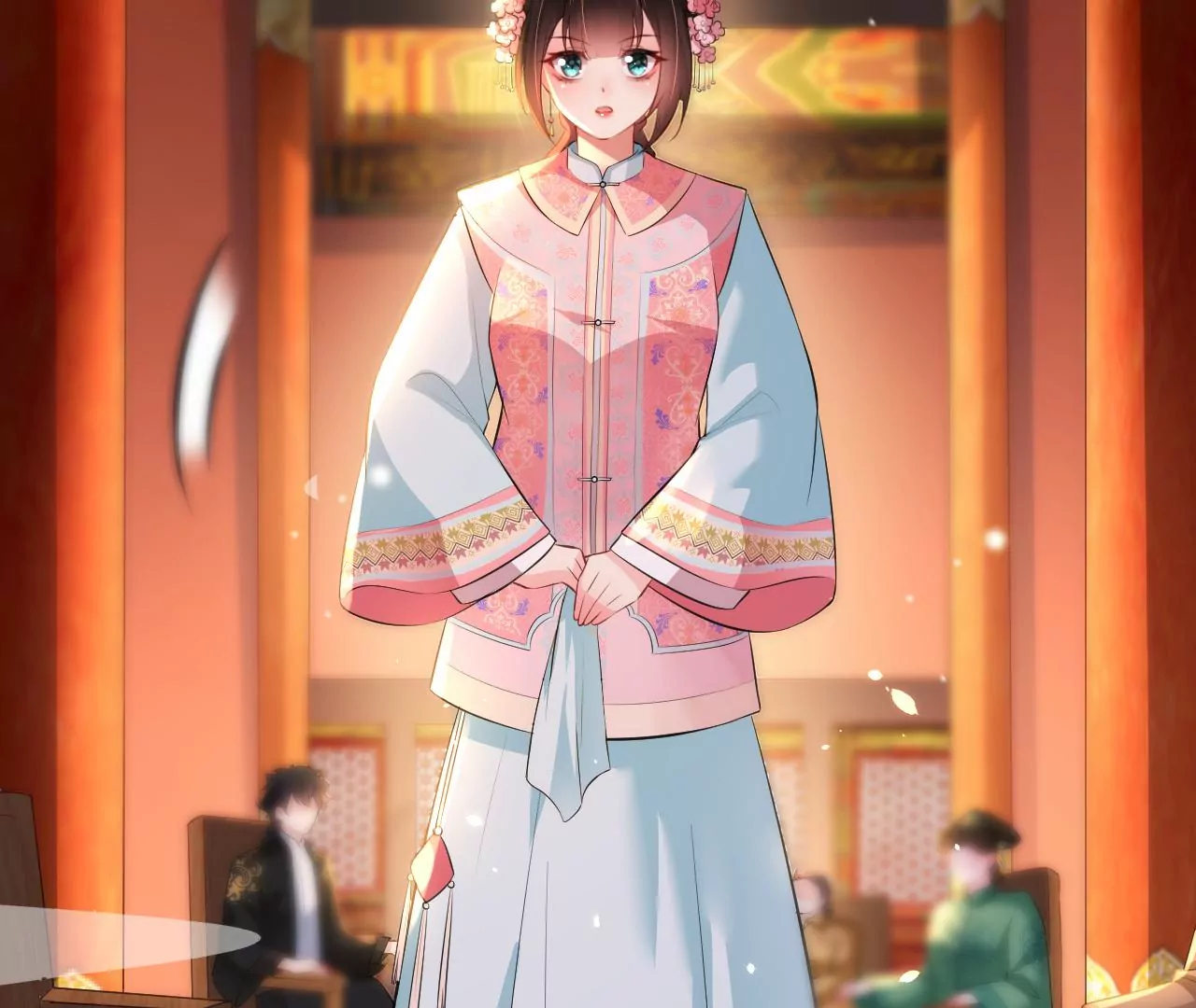 郡主稳住，人设不能崩！韩漫全集-第107话 宫宴座位无删减无遮挡章节图片 