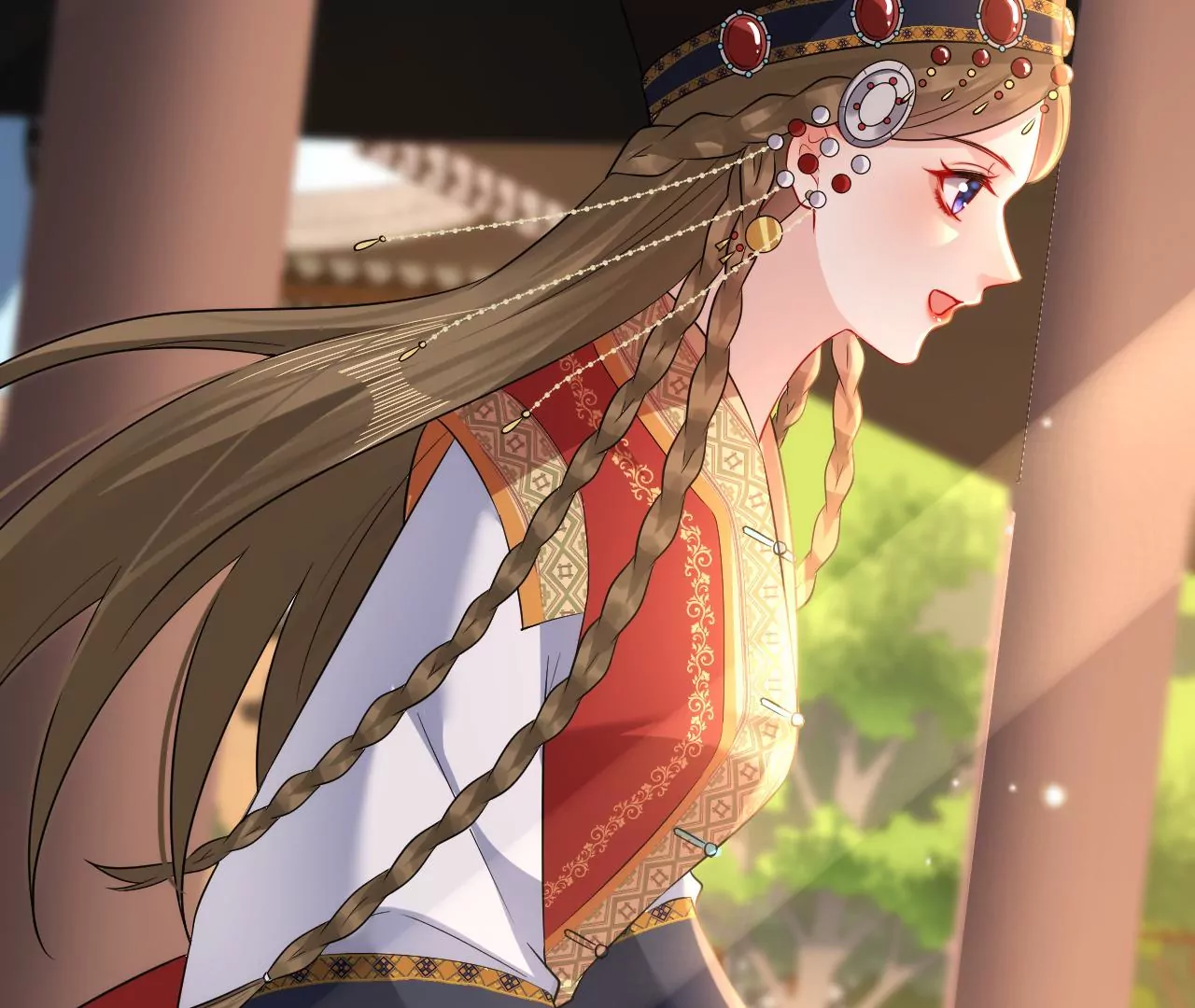 郡主稳住，人设不能崩！韩漫全集-第126话 和亲无删减无遮挡章节图片 
