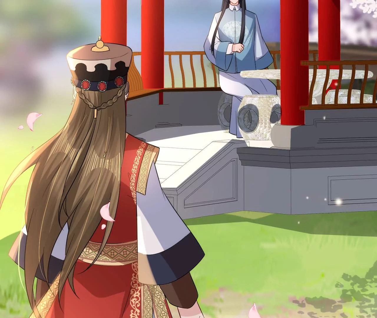 郡主稳住，人设不能崩！韩漫全集-第126话 和亲无删减无遮挡章节图片 