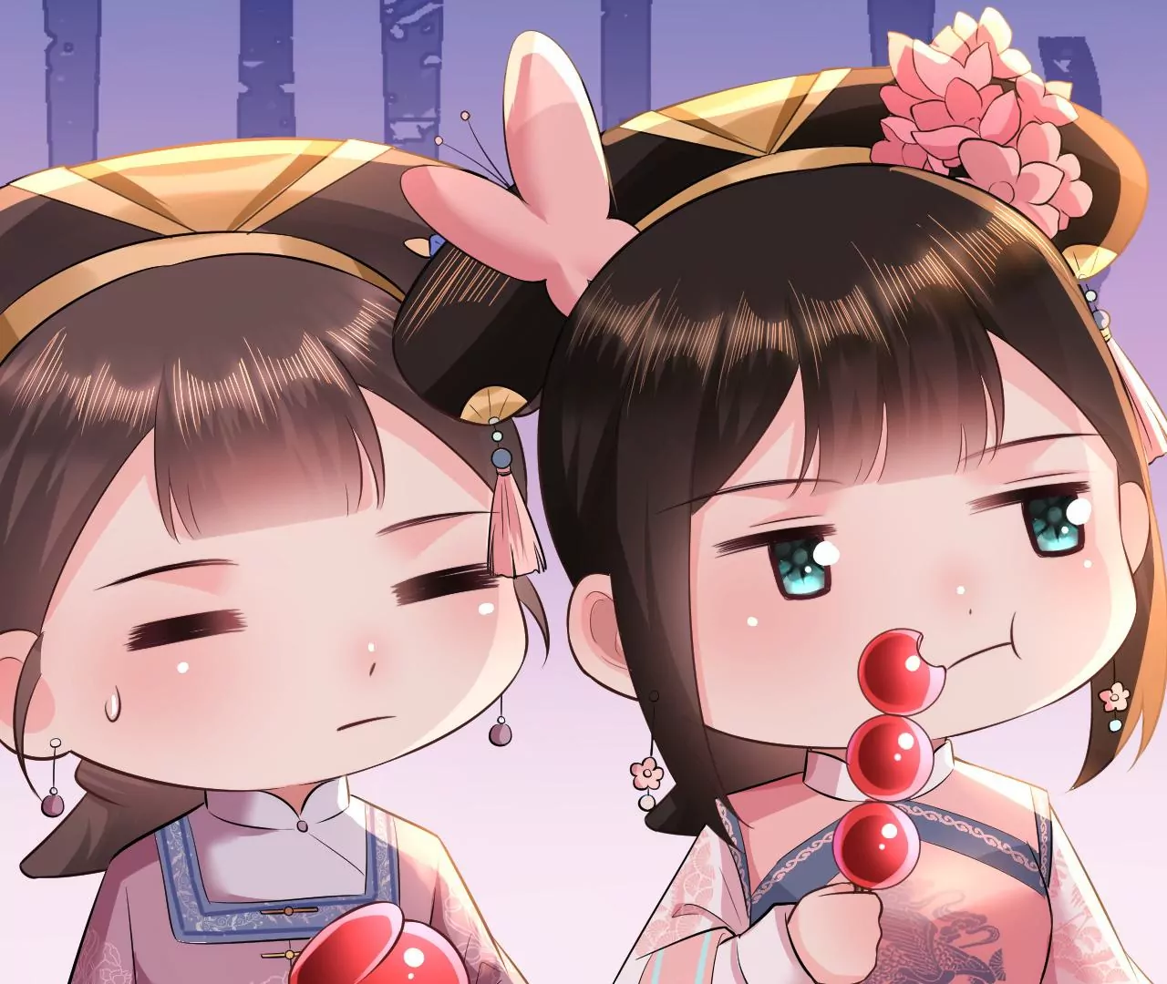 郡主稳住，人设不能崩！韩漫全集-第74话 我等你无删减无遮挡章节图片 