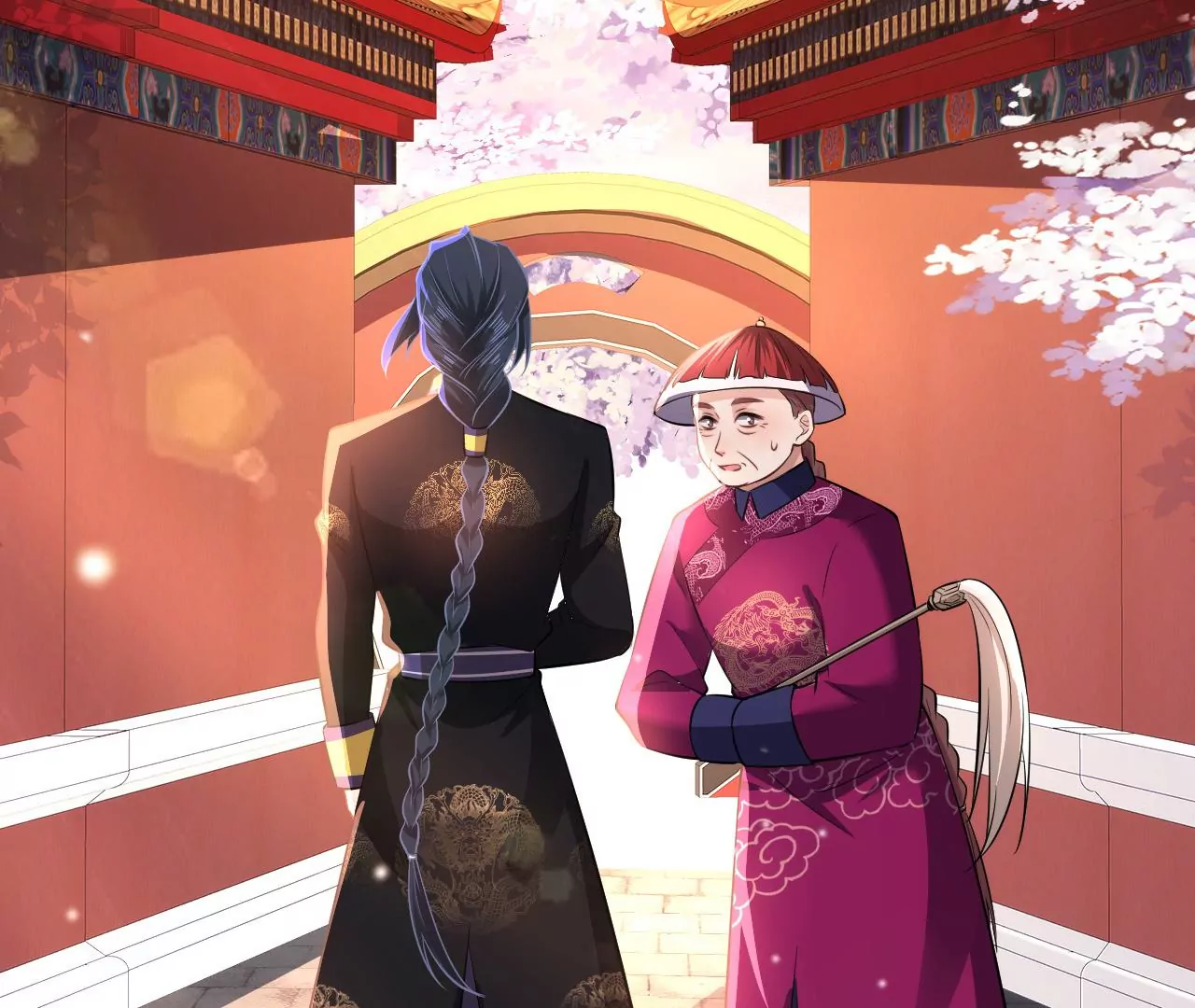 郡主稳住，人设不能崩！韩漫全集-第78话 离开无删减无遮挡章节图片 
