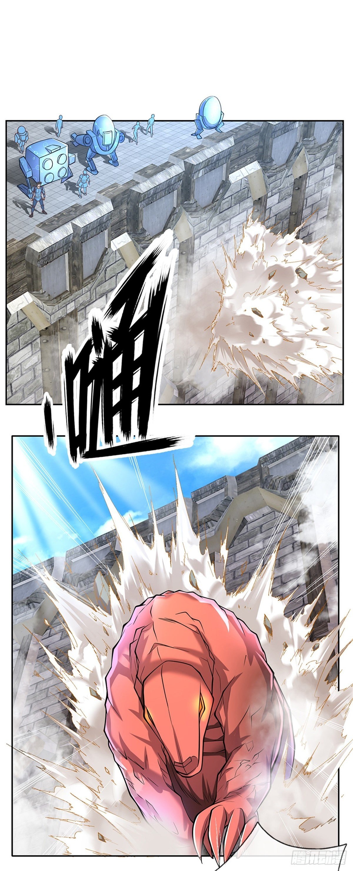 开局签到超神封印卡韩漫全集-第99话 第一道防御墙被破了！无删减无遮挡章节图片 
