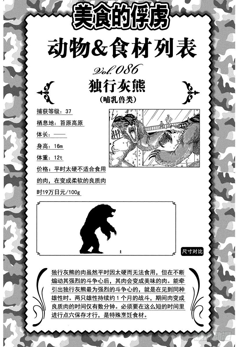 美食的俘虏韩漫全集-第88话 野生的决斗！！无删减无遮挡章节图片 