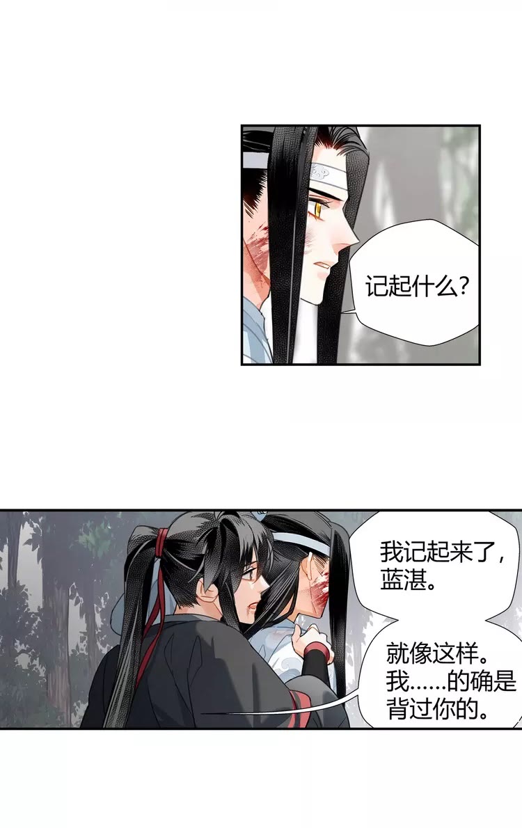 魔道祖师韩漫全集-第147话 我也背过你的无删减无遮挡章节图片 