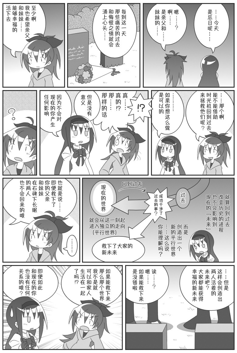 魔法少女小圆 [新篇] 叛逆的物语韩漫全集-吼姆A梦(ホムえもん)无删减无遮挡章节图片 