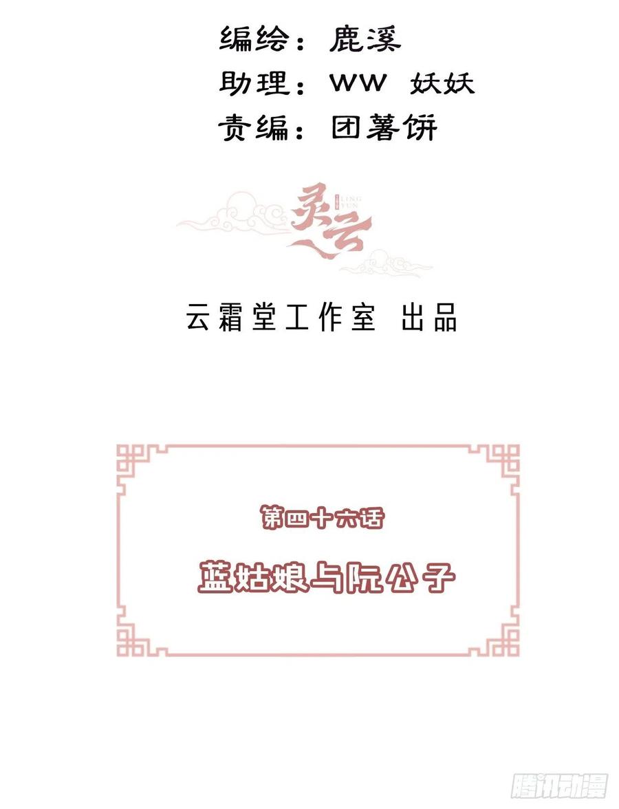 你马甲掉了，幽皇陛下韩漫全集-46、蓝姑娘与阮公子无删减无遮挡章节图片 