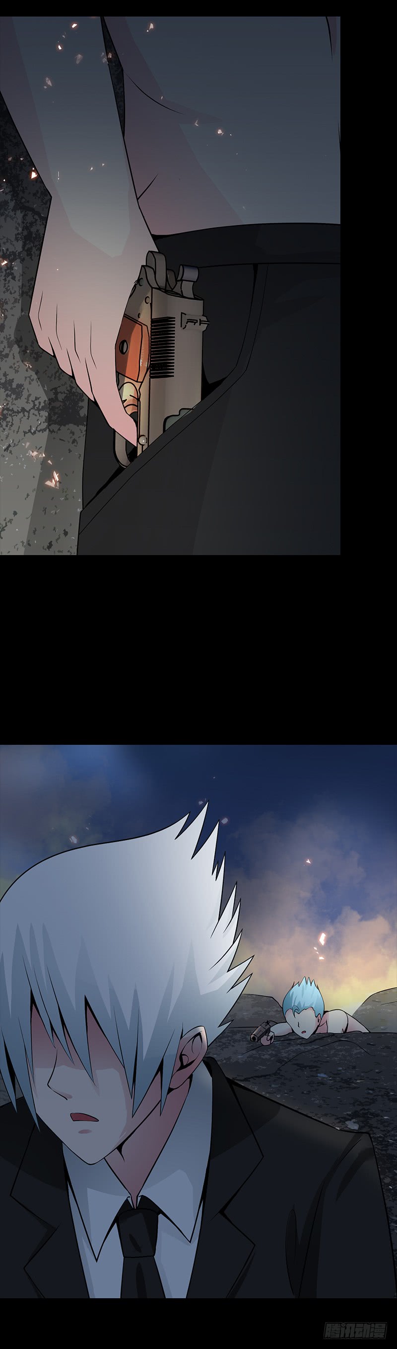 逆战超能白狼韩漫全集-第229话 白狼晕倒无删减无遮挡章节图片 