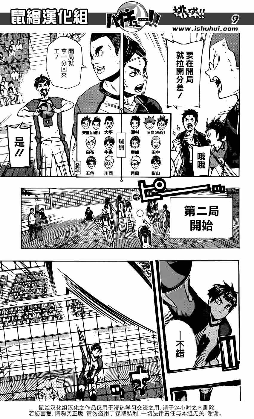 排球少年!!韩漫全集-第155话无删减无遮挡章节图片 
