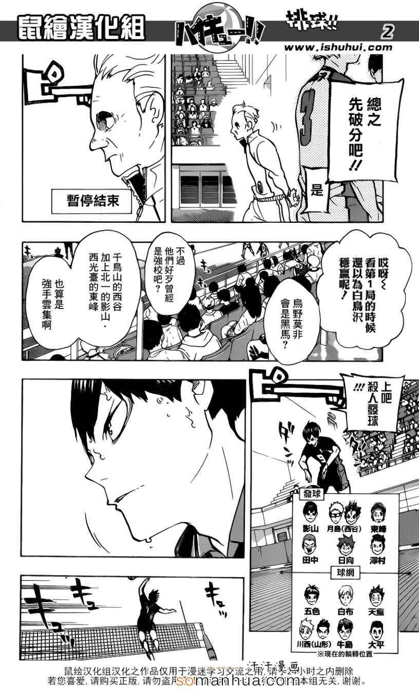 排球少年!!韩漫全集-第162话无删减无遮挡章节图片 